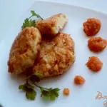 Необычные рыбные котлеты с фруктово-овощным конфитюром
