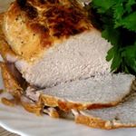 Свинина с чесноком и орегано