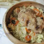 Кролик по-восточному с кус-кусом