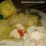 Диетические голубцы в пекинской капусте