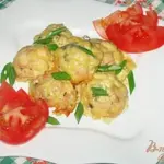 Мясные шарики в сливках