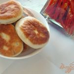 Пирожки с куриной печенью и болгарским перцем