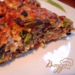 Куриный рулет с овощами