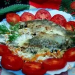 Караси в сметане