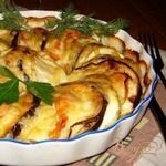 Запеченные овощи с индейкой