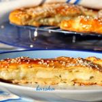 Творожная лепёшка с сыром