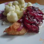 Котлеты из индейки с красным луком