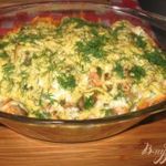 Запеканка из семги с овощами Именинная