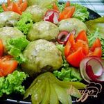 Жульен в грибной шляпке