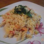 Фузилли с овощным соусом