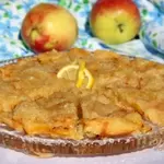 Шведский заварной яблочный пирог