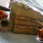 Торт с бананами.