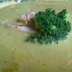 Суп-пюре из брокколи и сыра