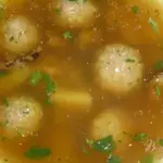Суп с грибами и фрикадельками