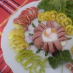 Легкая закуска из сосисок