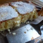 Рисовый пудинг с яблоками и корицей