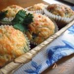 Кексы с кинзой и тархуном