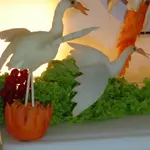Журавлик из дайкона
