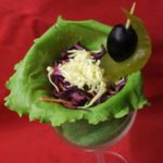 Салат из краснокачанной капусты