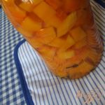Тыквенный салат к мясу (маринованная тыква)