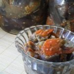 Осень в банке (баклажаны с морковью)