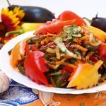 Салат из баклажанов по-корейски
