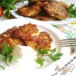 Оладьи из цветной капусты с сыром