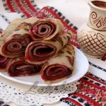 Заварные блинчики из сгущёного молока