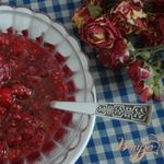 Свежая малина с лаймом