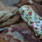 Блинчики закусочные с крабовыми палочками