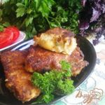 Котлетки из картофеля с сыром