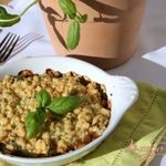 Крамбль из цукини с травами