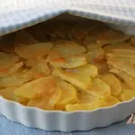 Картофель, запечённый с пармезаном
