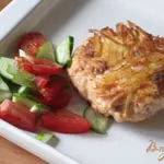 Биточки из семги в американском стиле