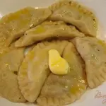 Вареники с картофелем и грибами.