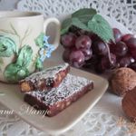 Шоколадные пластинки с сухофруктами...