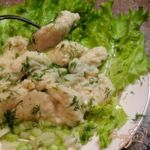 Галушки творожные.
