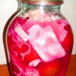Маринованные помидоры с капустой