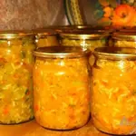 Салат с рисом.