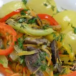 Сердце с картошкой.