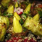 Фаршированные кабачки.