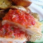 Филе хека в льезоне