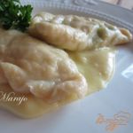 Шoсоны с малосольной брынзой и шпинатом