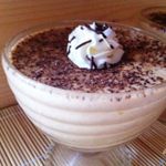 Кофейно-творожный мусс