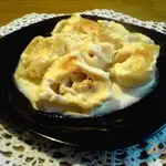 Лумакони с фаршем, кабачками и помидорами