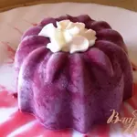 Десерт  из  черной смородины