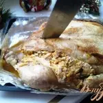 Курица фаршированная по-моему.