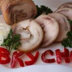 Рулет из сала