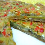 Закусочный пирог Три перца