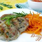 Свинина с розмарином на гриле
